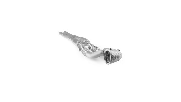 RS3 8V & 8Y & RSQ3 F3 CATALYTIC CONVERT AND GPF REMOVAL PIPES W EMULATOR