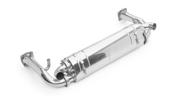997.1 TURBO EXHAUST W CAT DELETE PIPES KIT